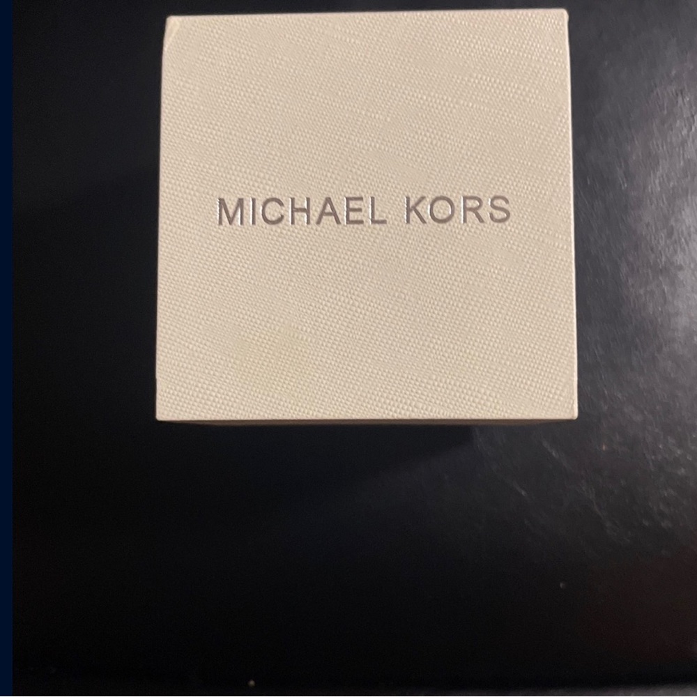 Michael Kors watch blue, rose gold ,silver